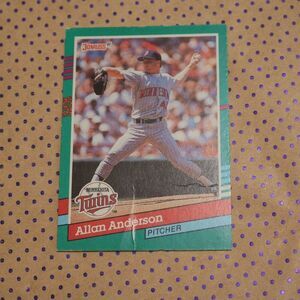 Allan Anderson #527 Baseball Card